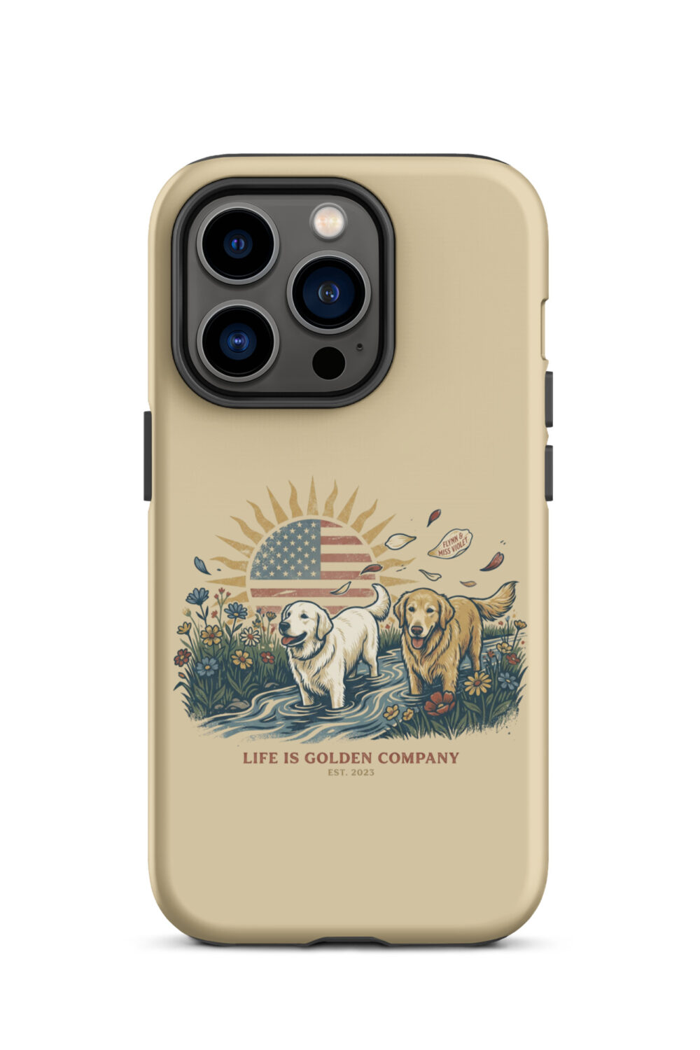 Flynn & Miss Violet Tough Case for iPhone®