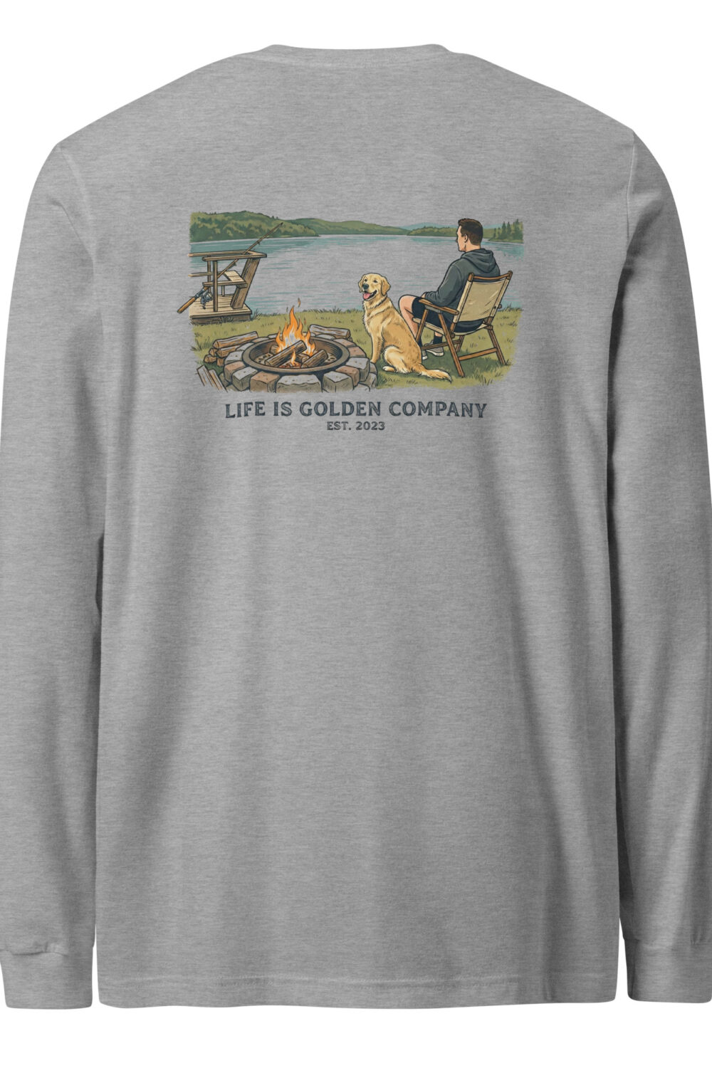 Lake Life Unisex Long Sleeve Tee