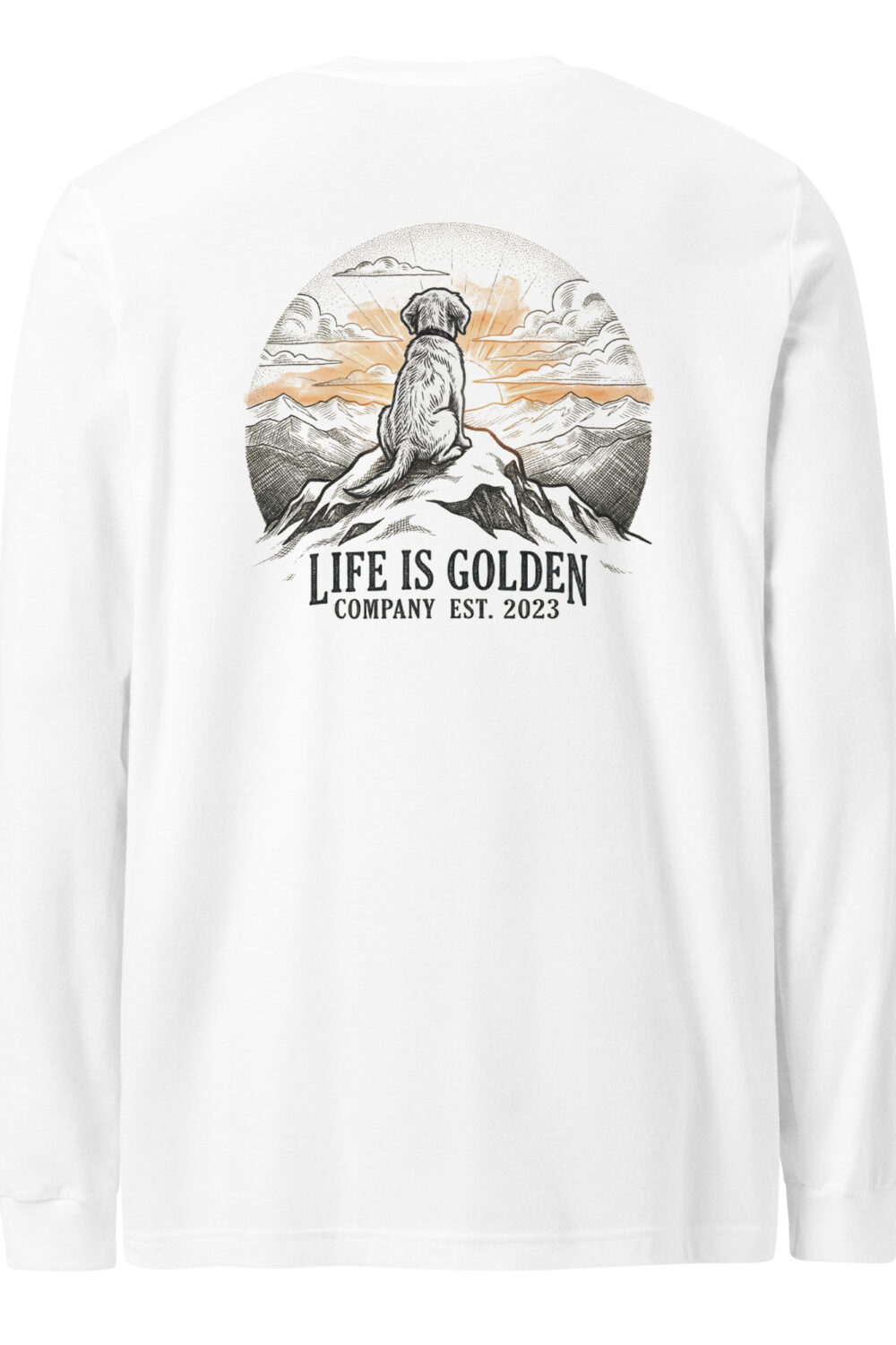 Mountain Sunset Unisex Long Sleeve Tee