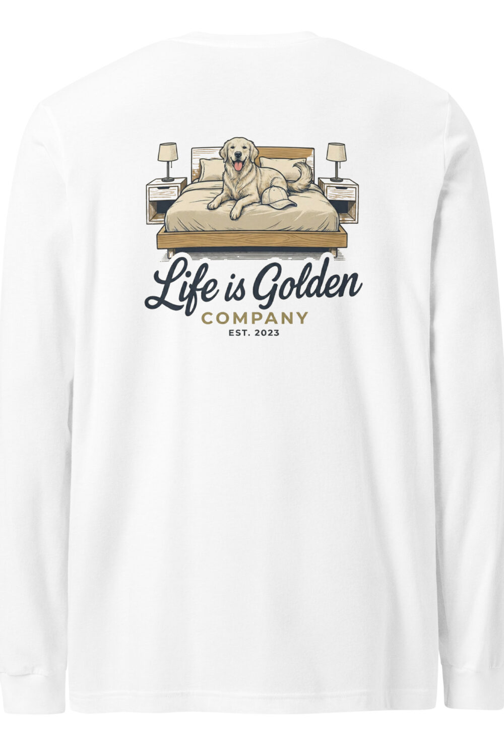Stay Cozy, Stay Golden Unisex Long Sleeve Tee
