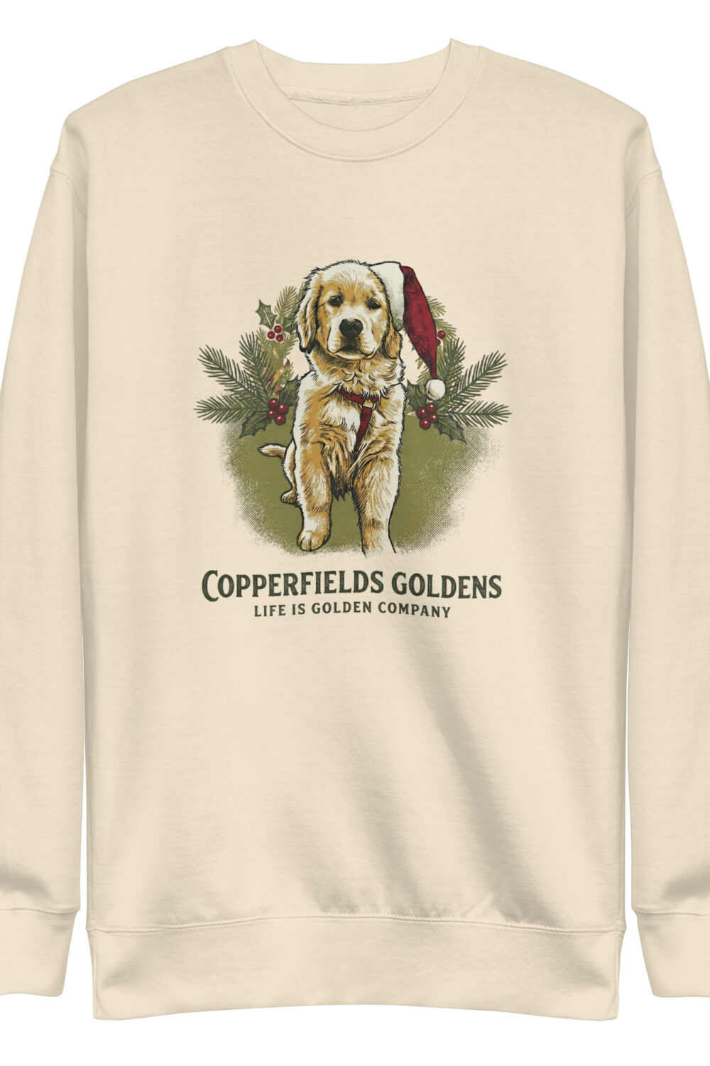 Copperfield's Christmas Pup Unisex Crew Neck