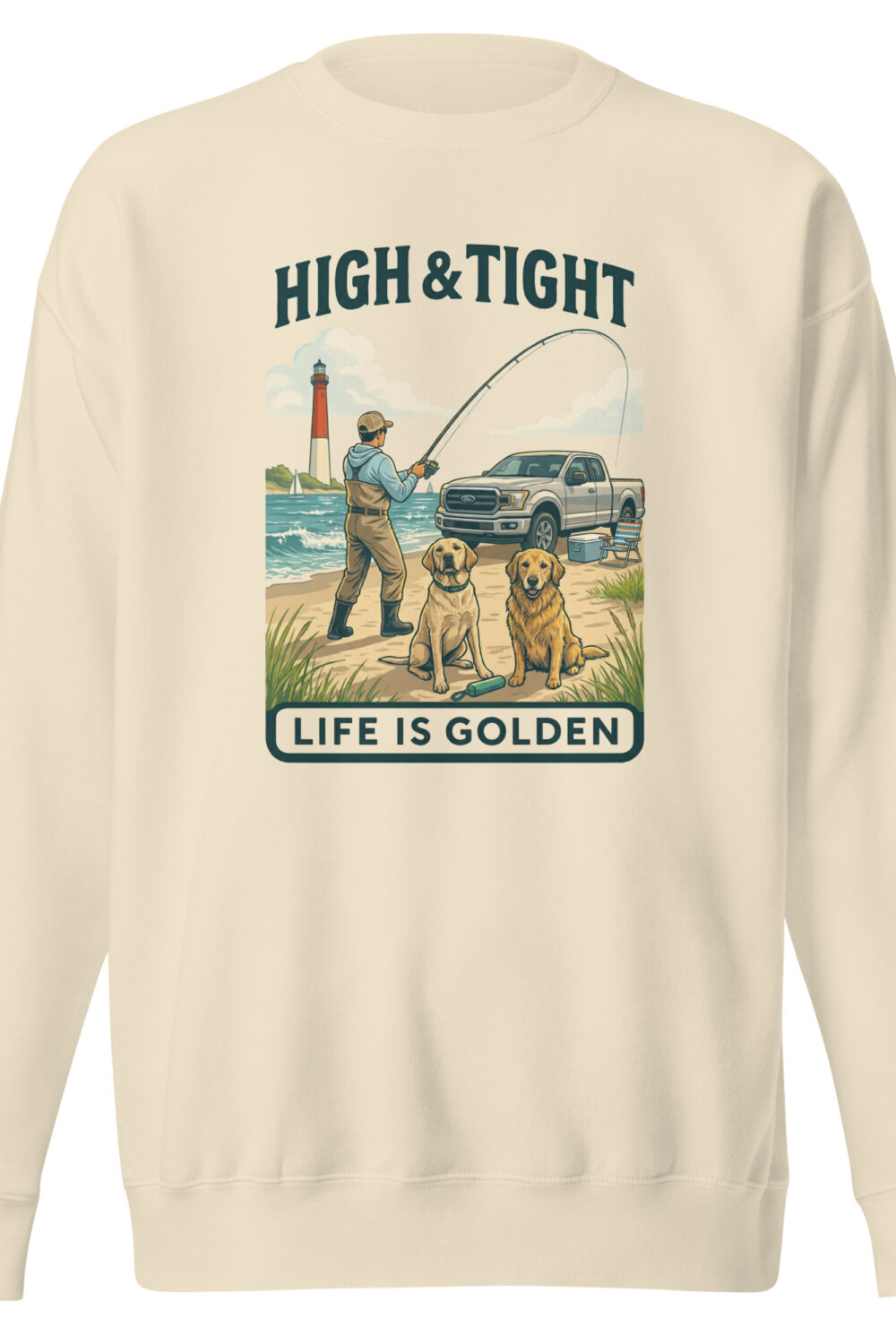 High and Tight Summer Unisex Crew Neck
