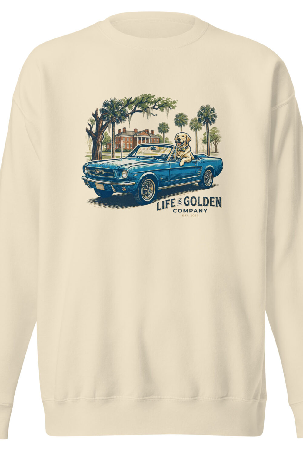 Electric Blue Cruise Unisex Crew Neck
