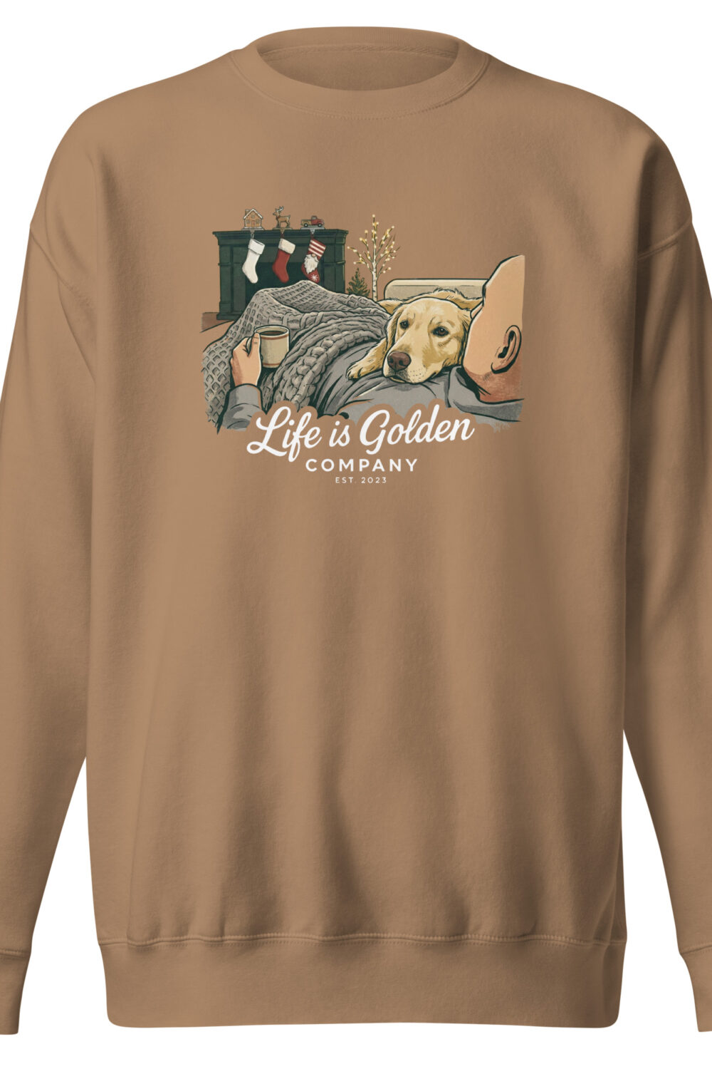 Golden Snuggles Unisex Crew Neck
