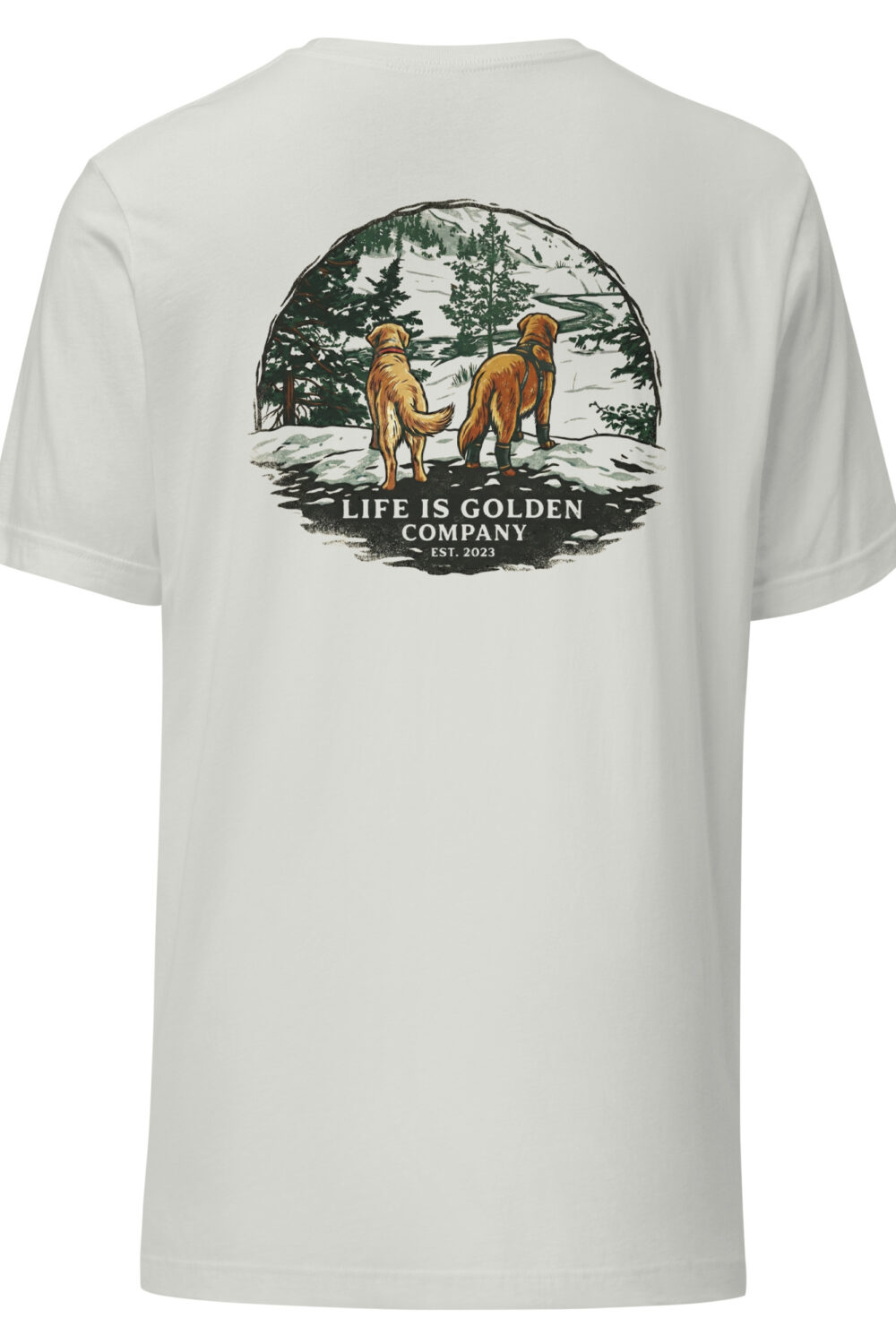 Where the Snow Leads Unisex Tee