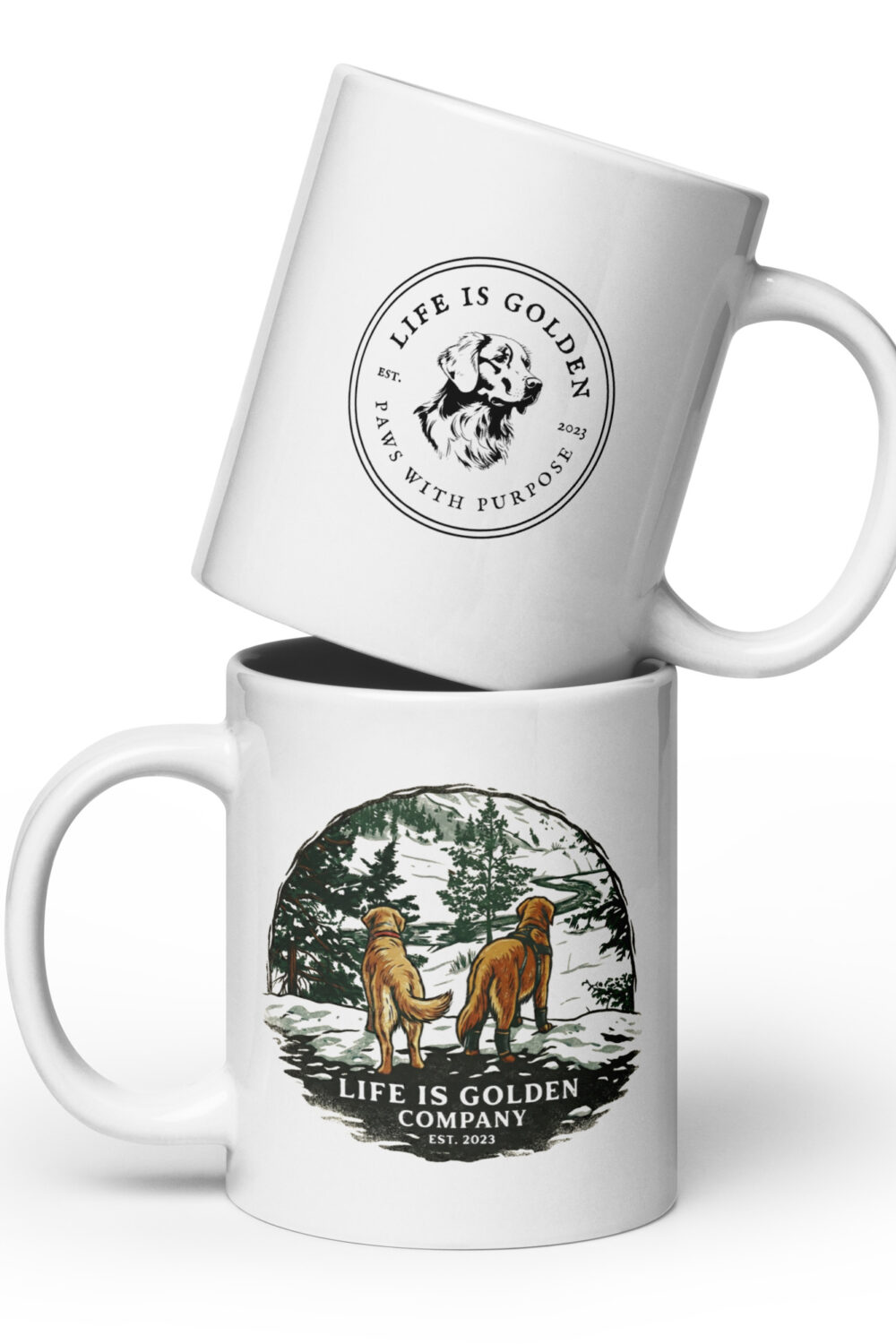 Where the Snow Leads mug