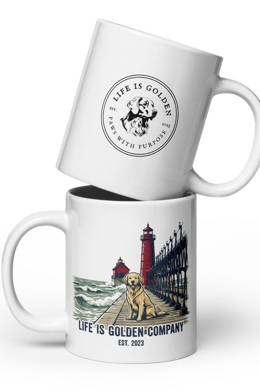 Pier Pup mug
