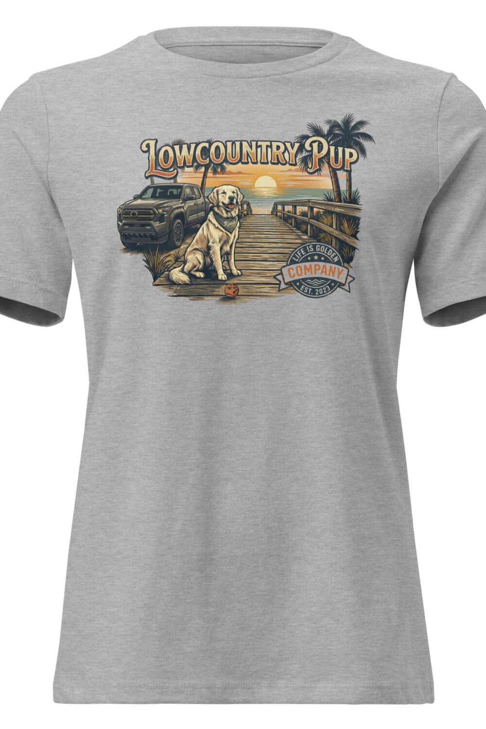 Lowcountry Pup Women's Relaxed T-Shirt
