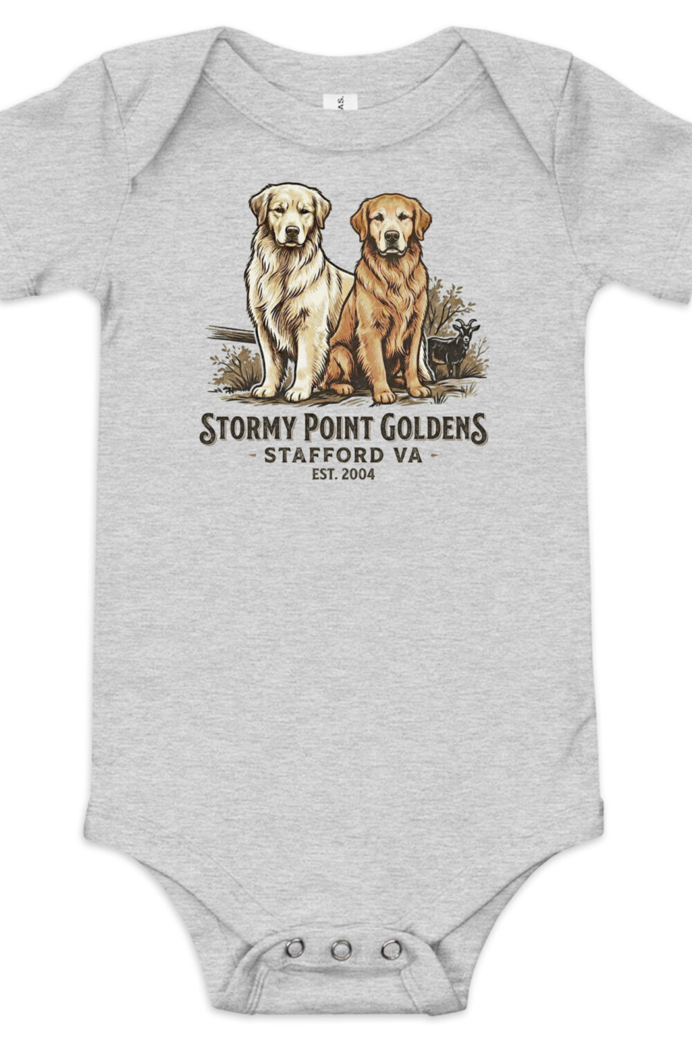 Stormy Point Baby Onesie