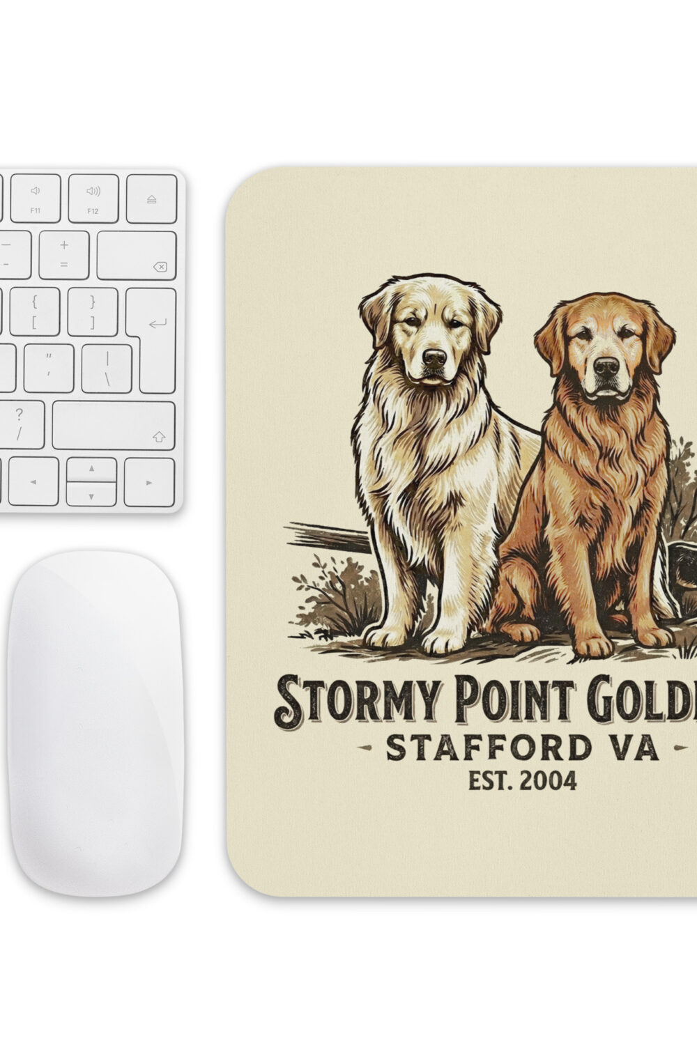 Stormy Point Mouse pad