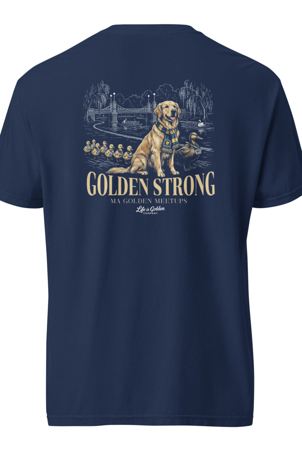 Make Way For Goldens Heavyweight Unisex Tee