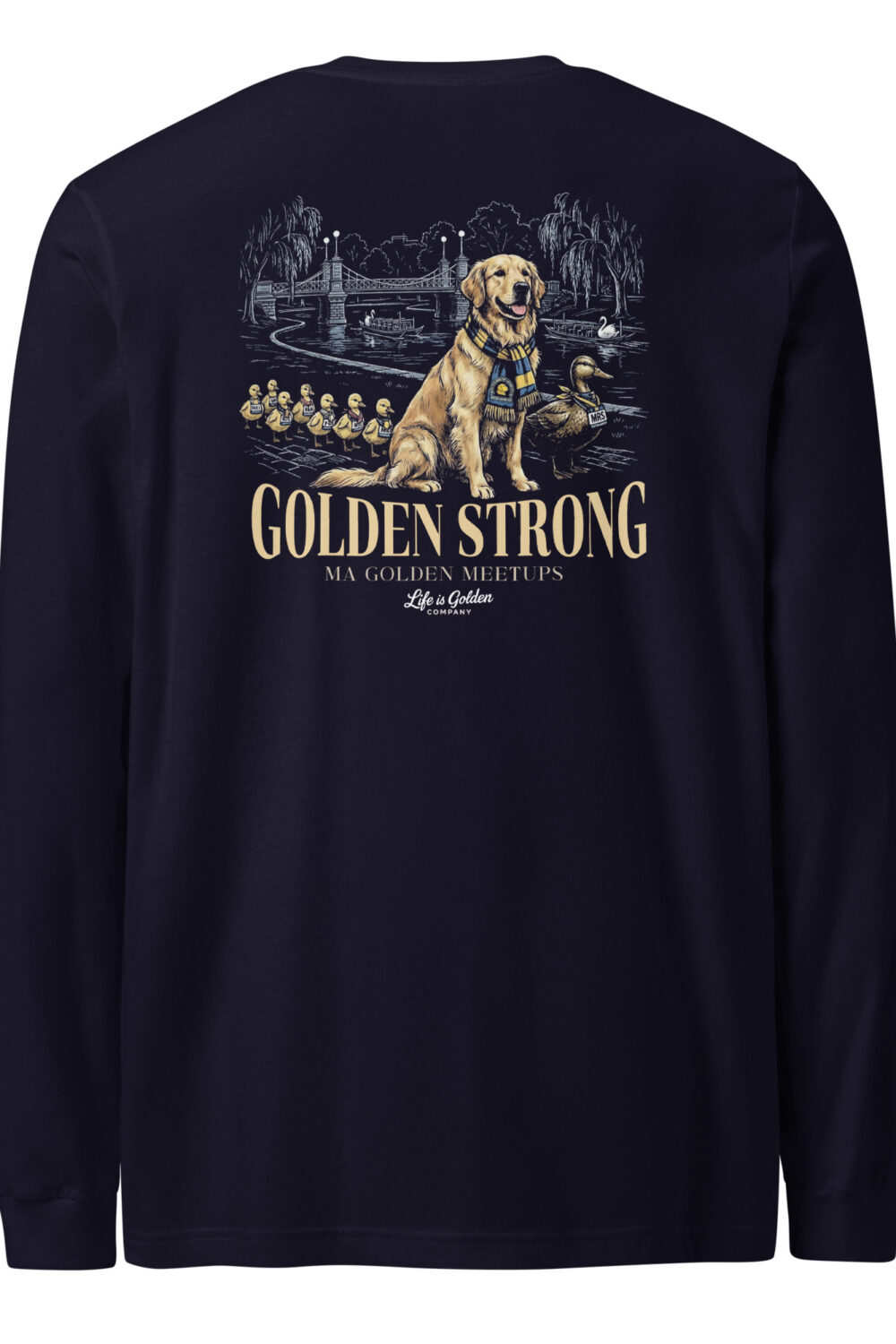 Make Way For Goldens Unisex Long Sleeve Tee