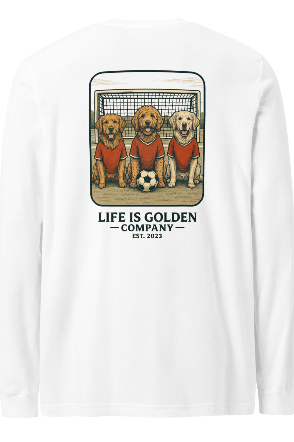 Golden United Doodle Unisex Long Sleeve Tee