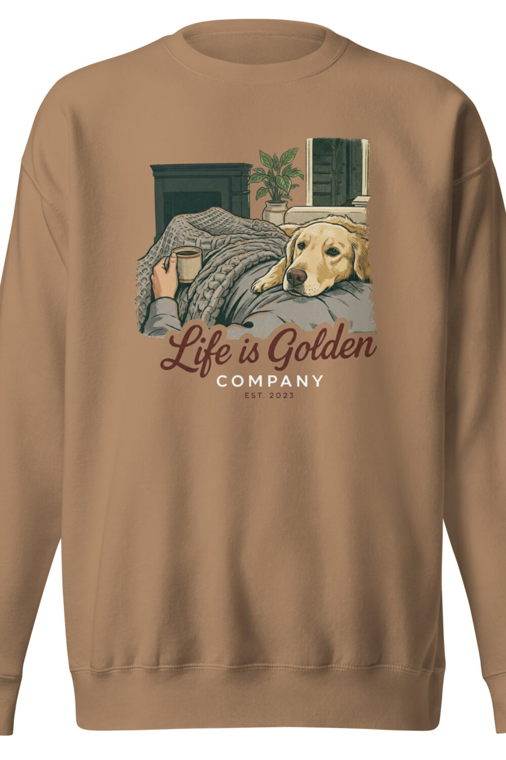Golden Snuggles Unisex Crew Neck