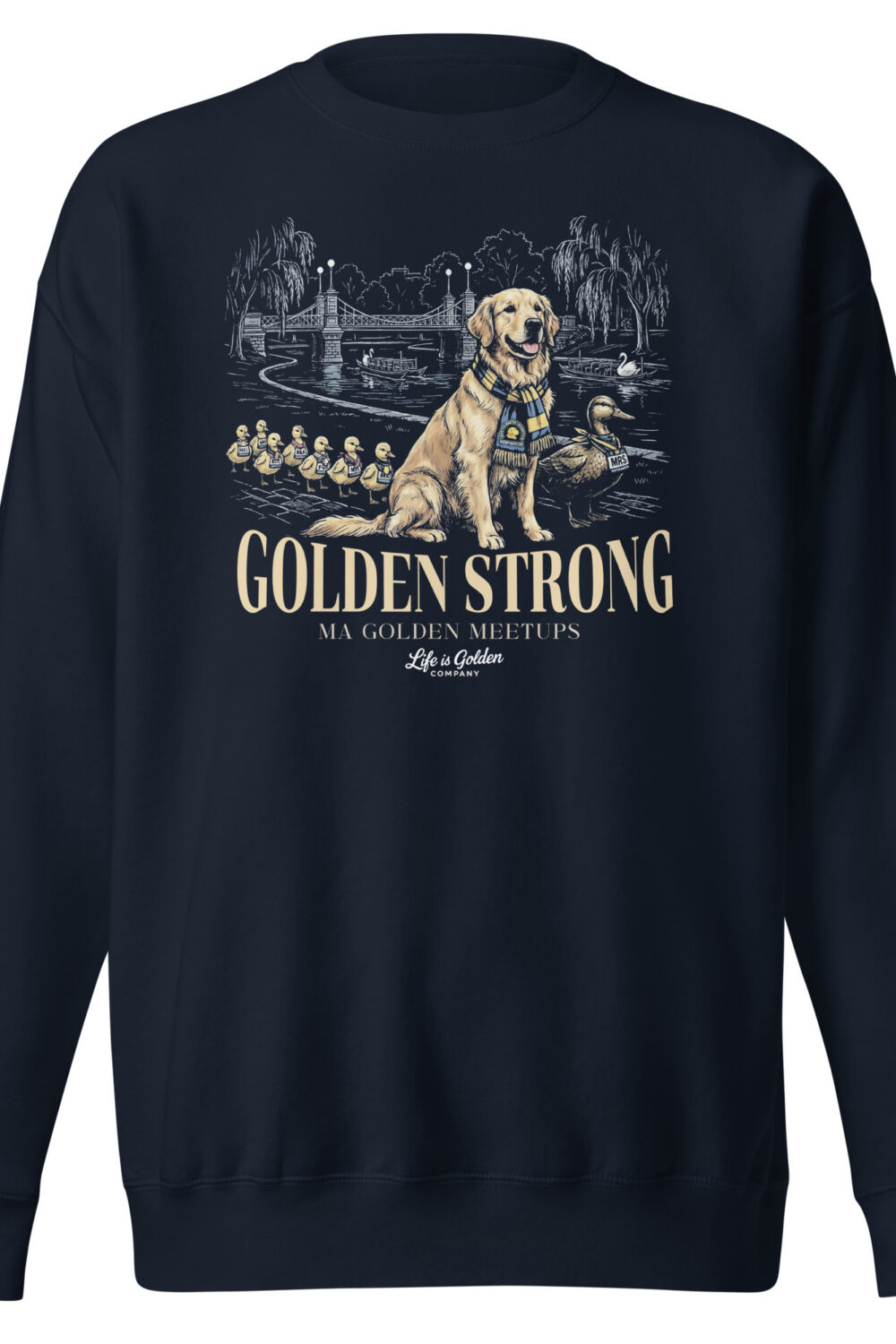 Make Way For Goldens Unisex Crew Neck