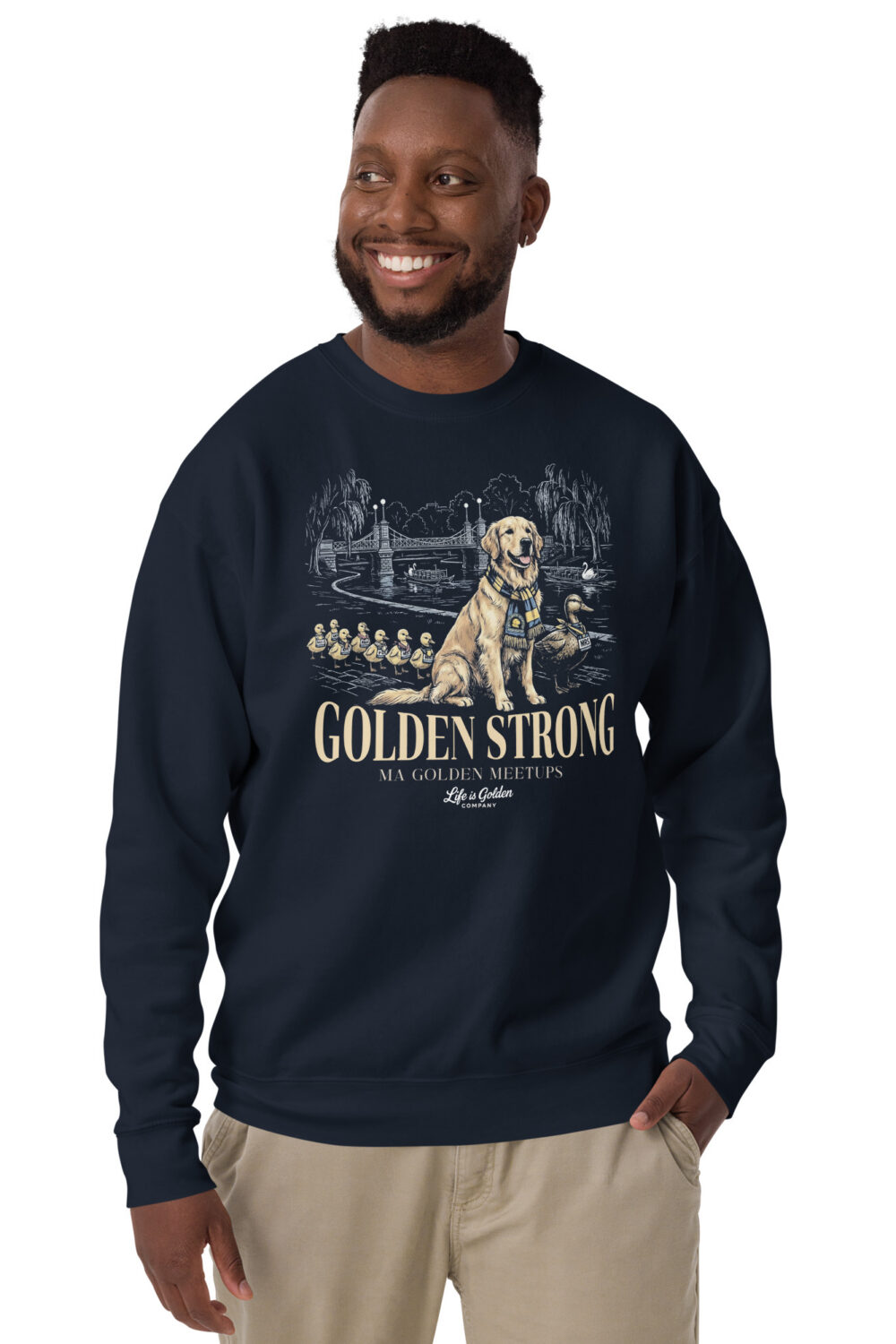 Make Way For Goldens Unisex Crew Neck