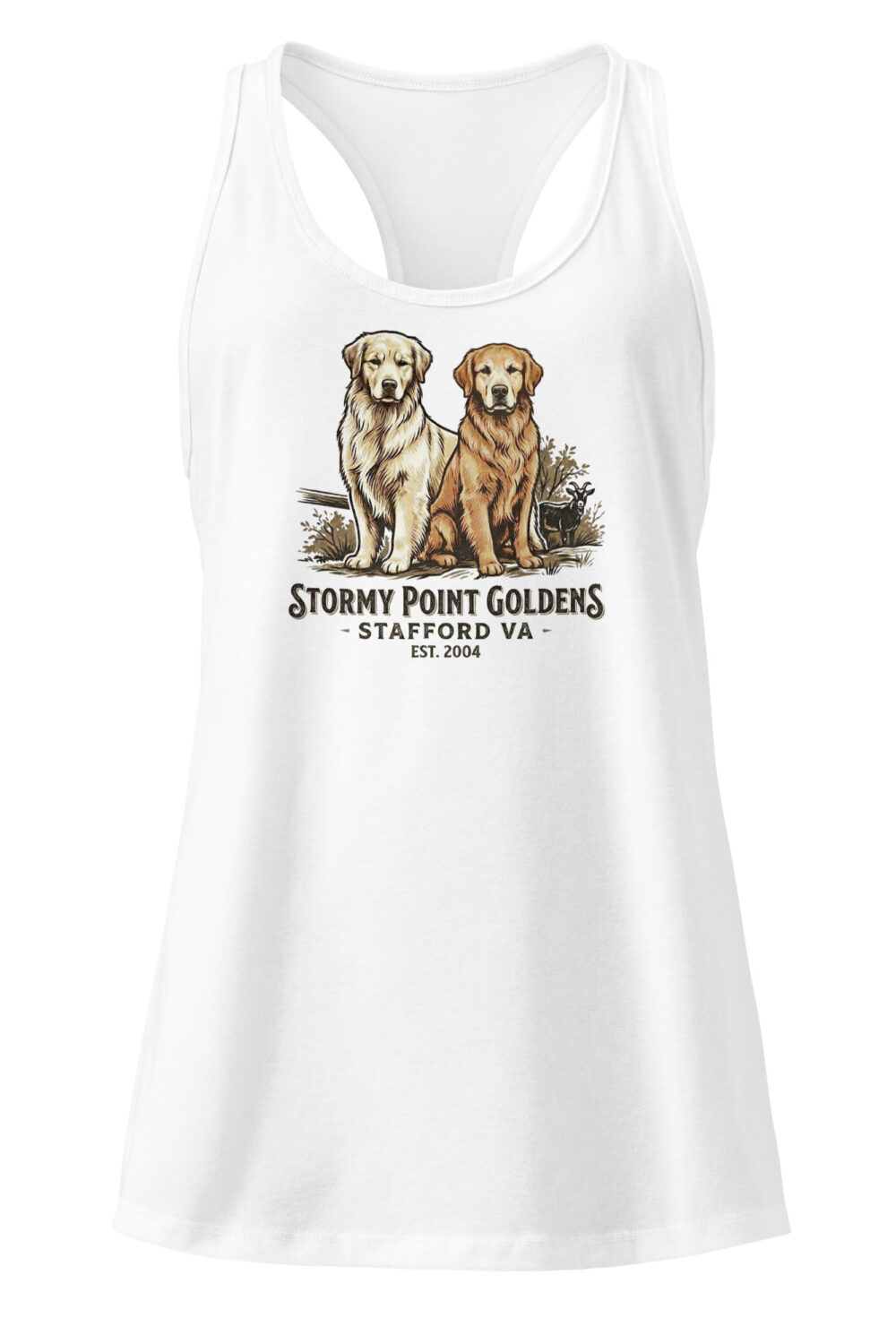 Stormy Point Women’s fitted racerback tank top