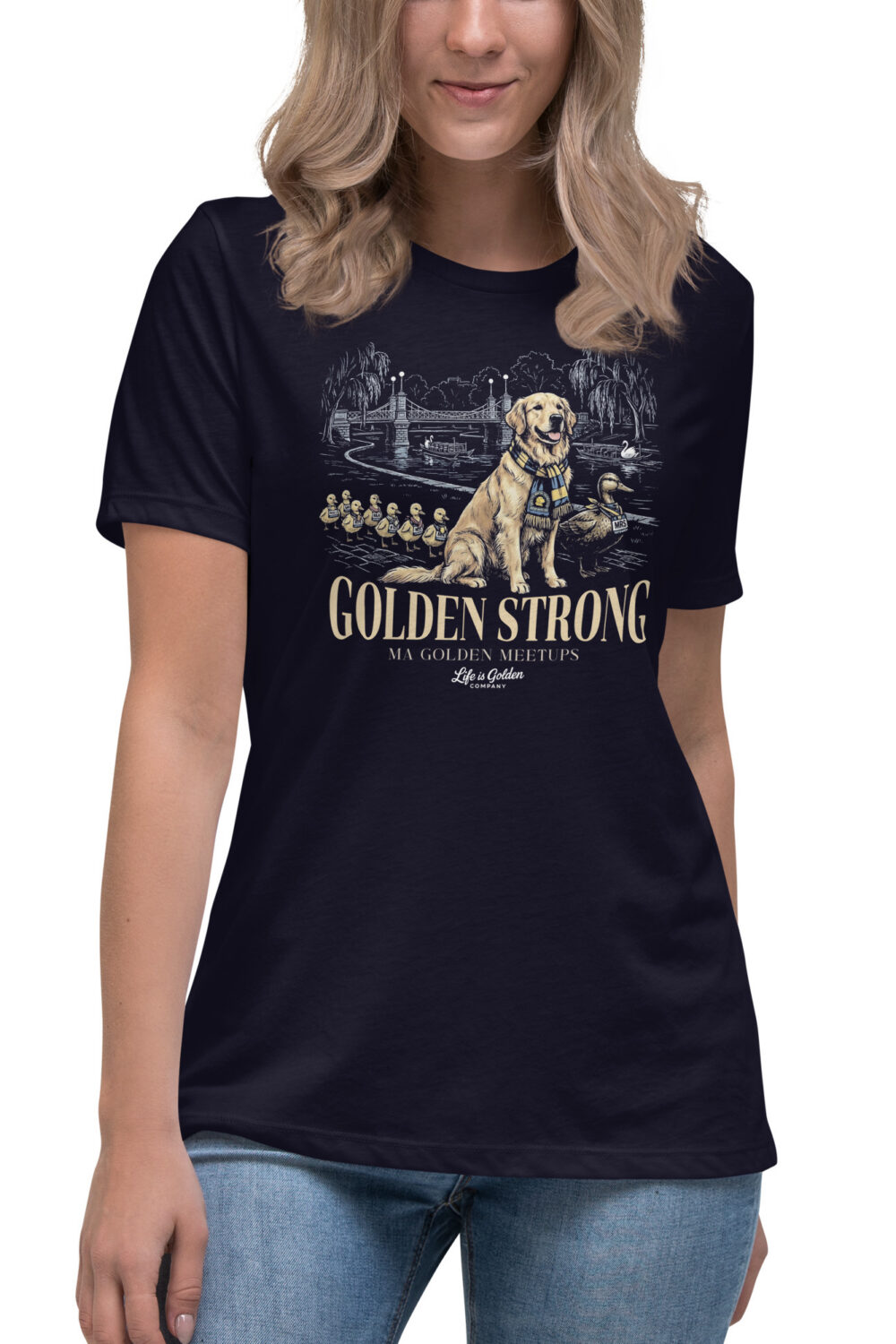Make Way For Goldens Relaxed Women's Tee