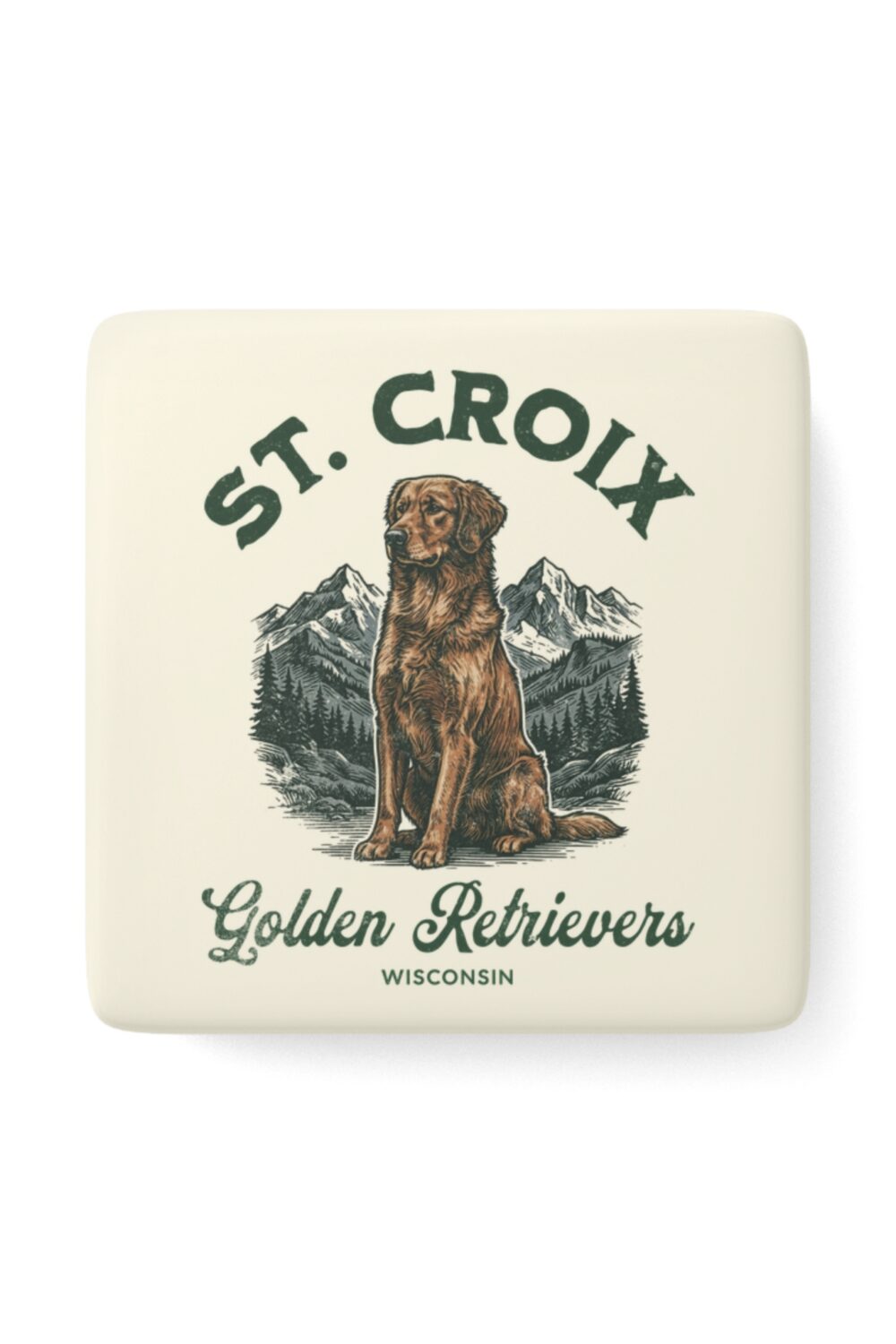 St. Croix Ceramic Magnet