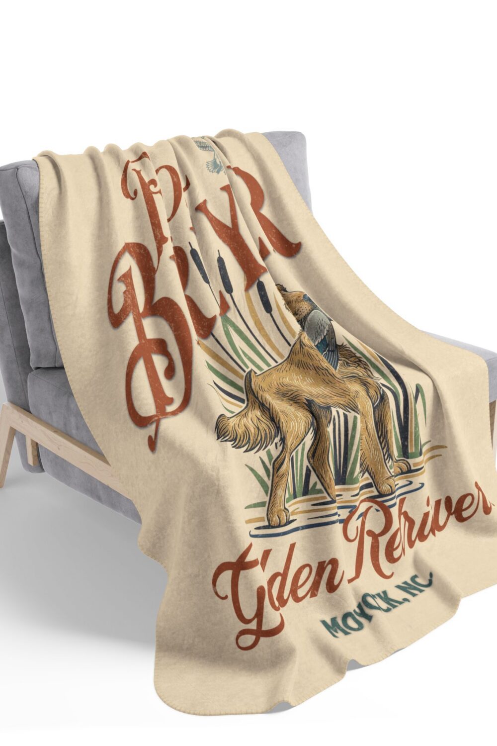 Rose Breyer Cozy Fleece Sherpa Blanket I