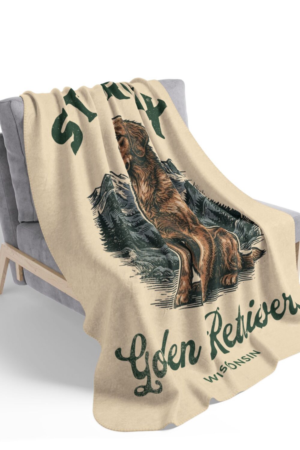 St. Croix Cozy Fleece Sherpa Blanket