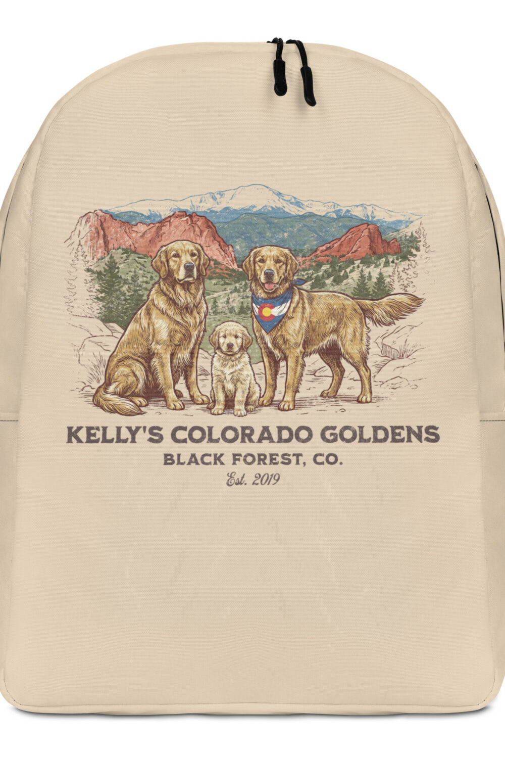 Kelly's CO Goldens Backpack
