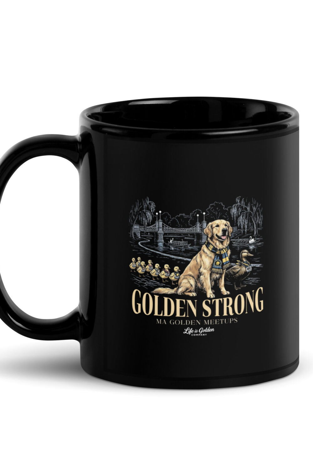 Make Way For Goldens Ceramic Mug