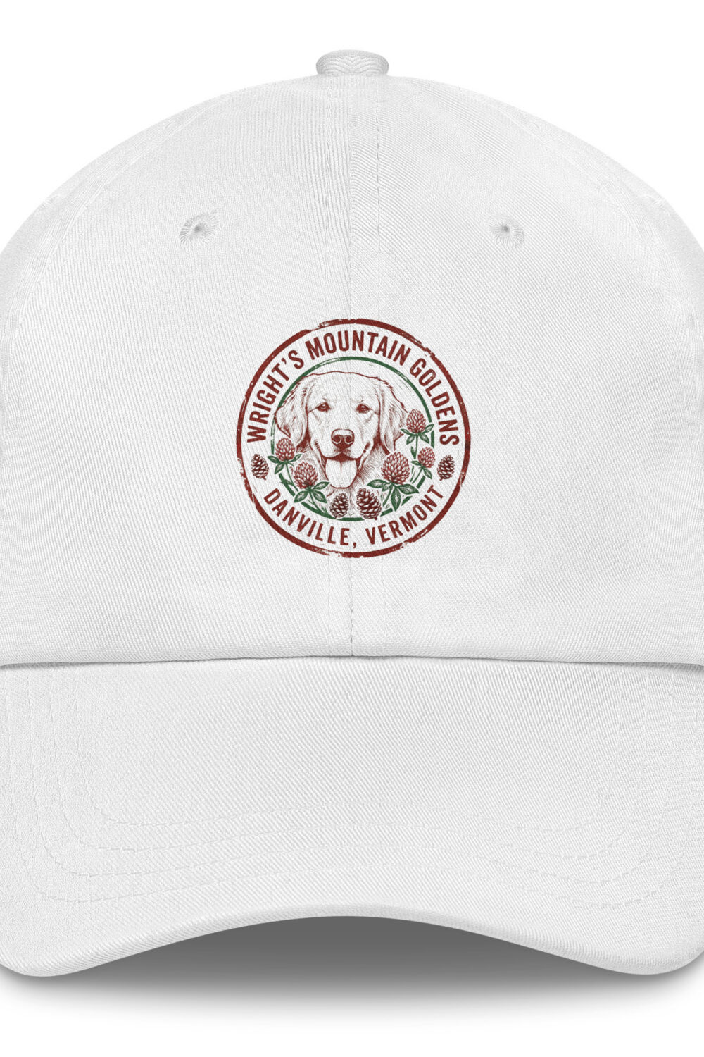 Wright's Mountain Goldens Dad hat
