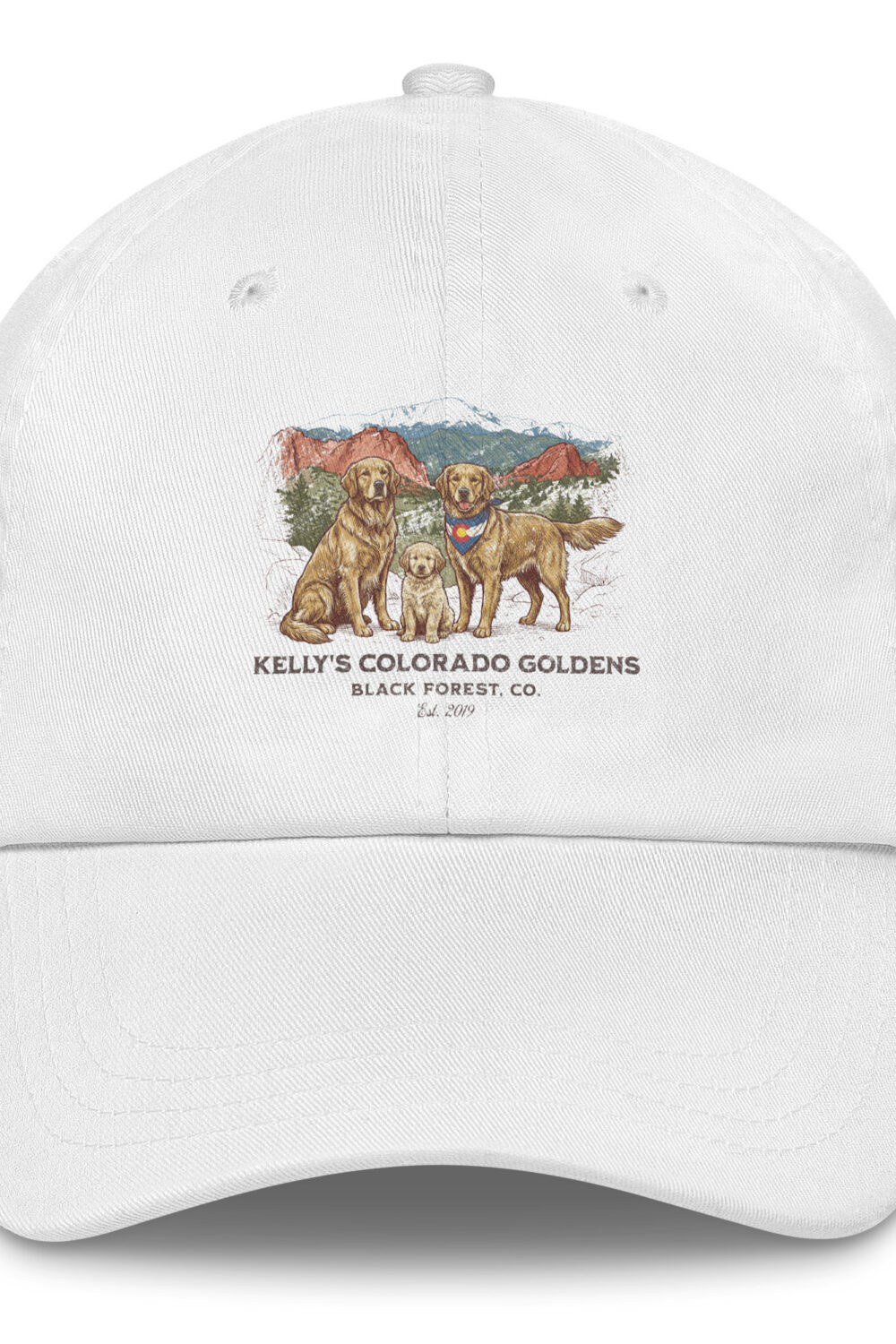 Kelly's CO Goldens Dad hat