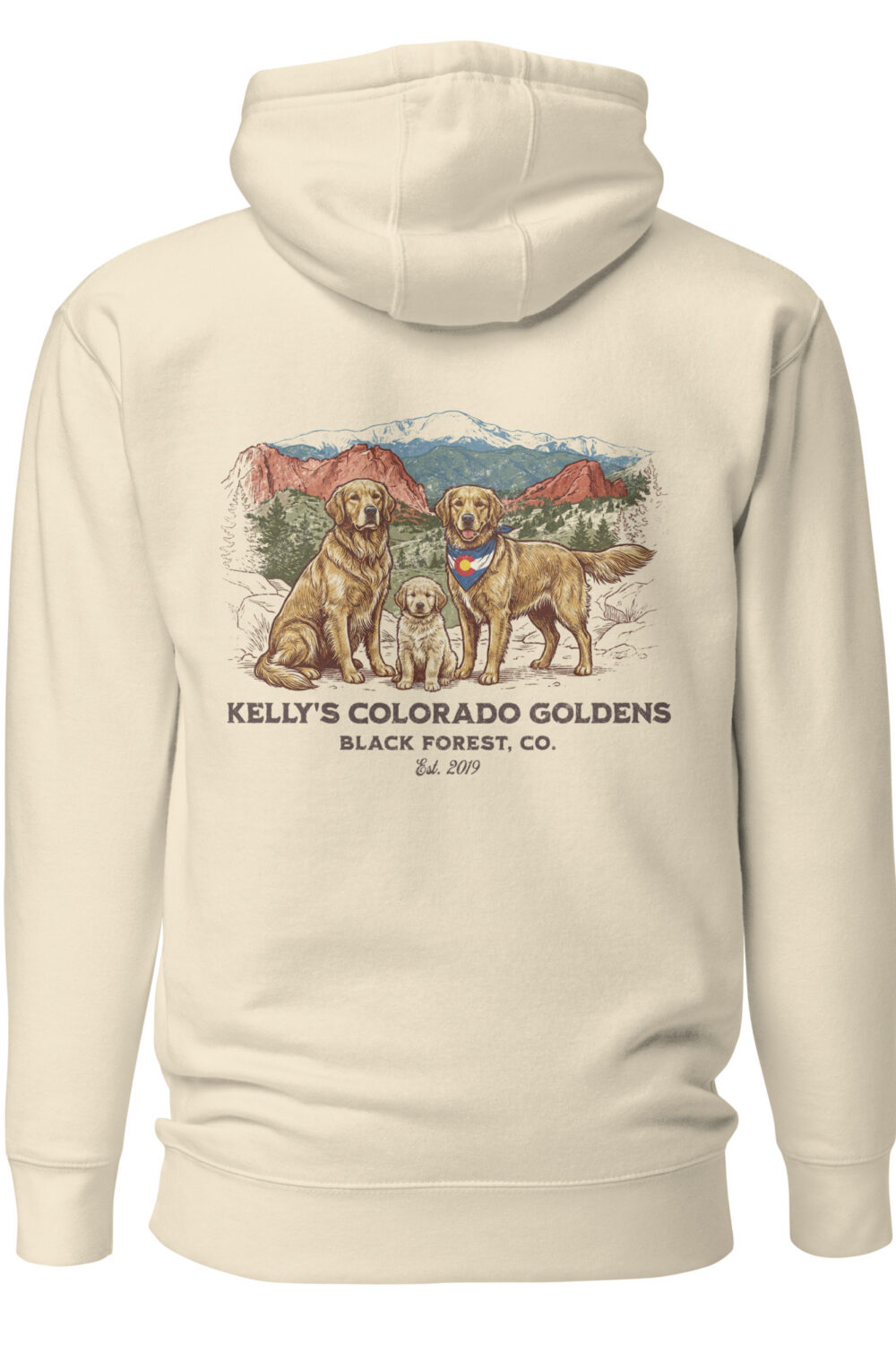 Kelly's CO Goldens Unisex Hoodie