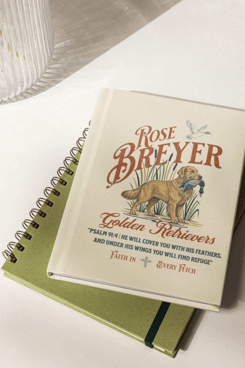Rose Breyer Hardcover journal matte II