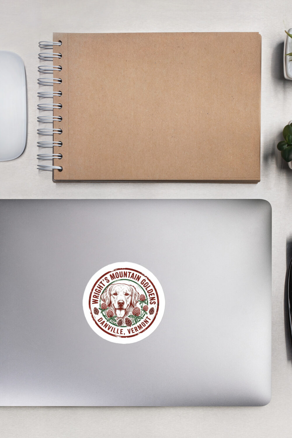 Wright's Mountain Goldens Decal