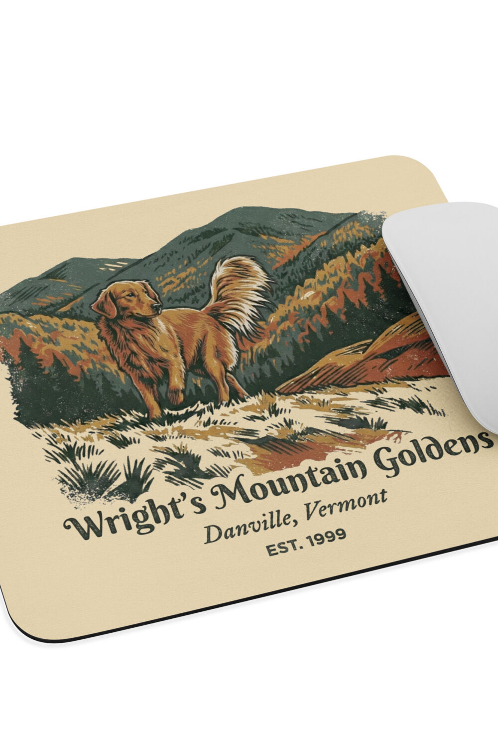 Wright's Mountain Goldens Mouse Pad
