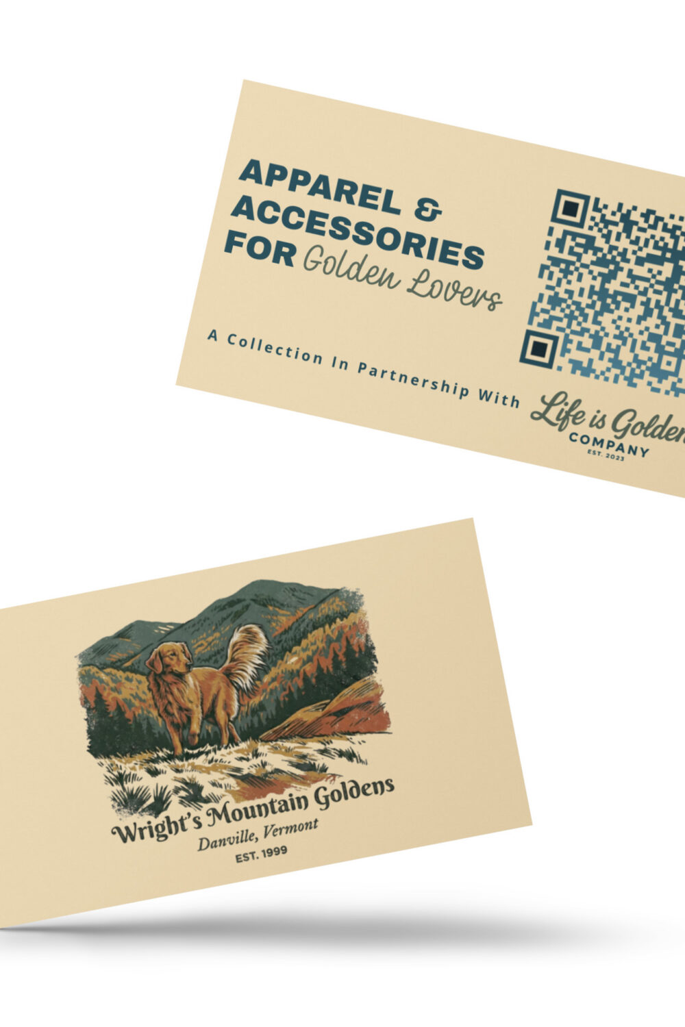 Wright's Mountain Goldens Referral Cards