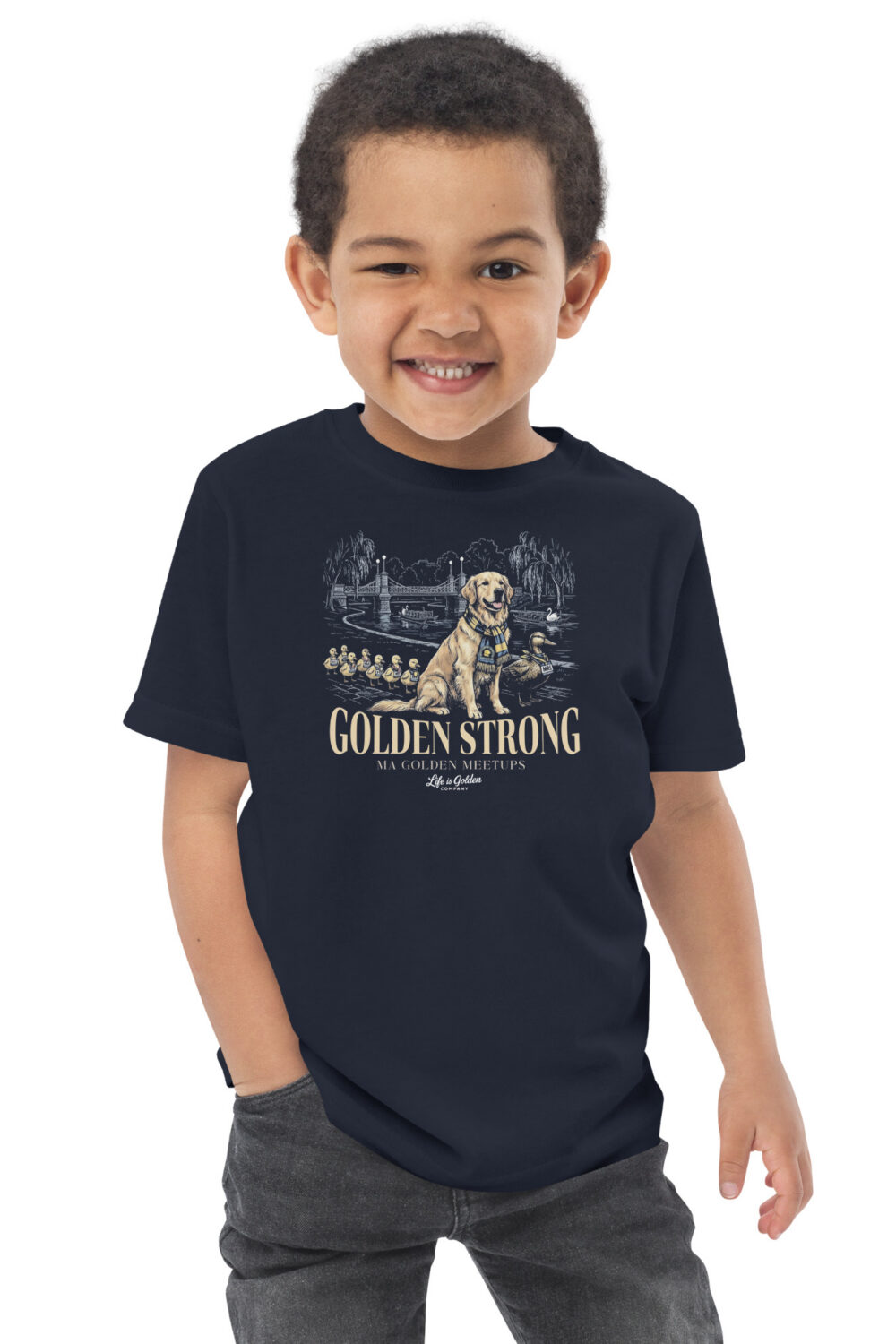Make Way For Goldens Unisex Toddler Tee