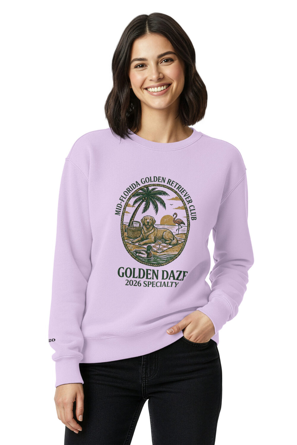 Personalized Beach Daze Crewneck