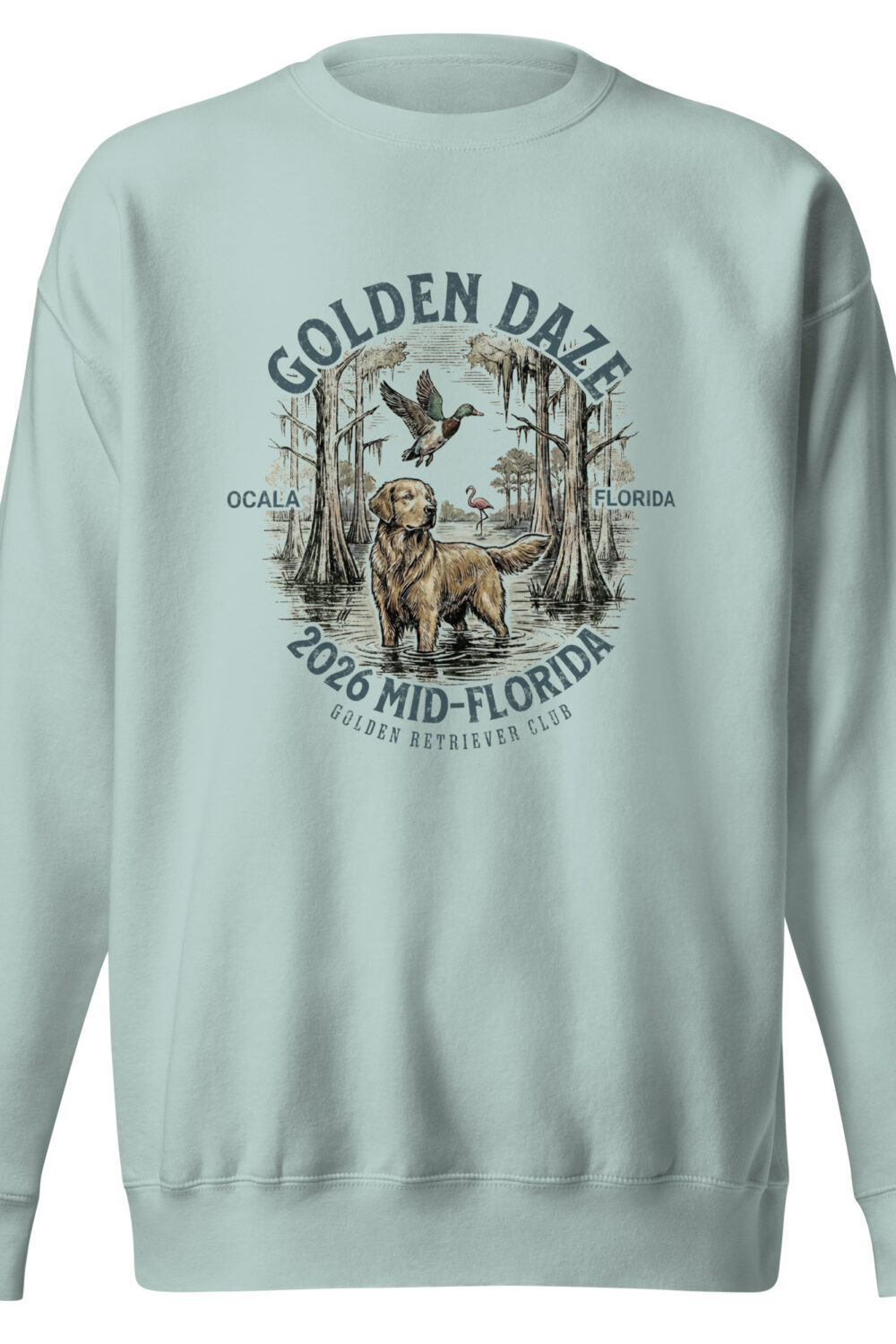 Golden Daze River Explorer Unisex Crew Neck