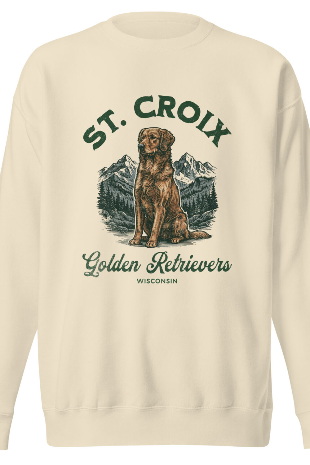 St Croix Unisex Crew Neck Sweatshirt