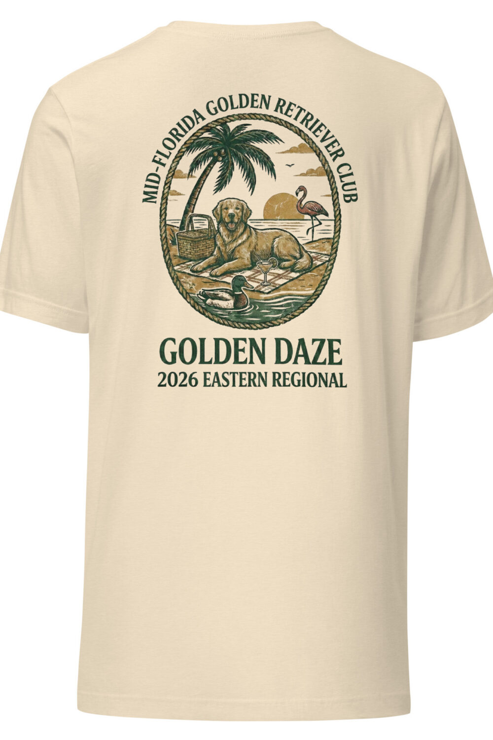 Golden Daze Beach Daze Unisex Tee
