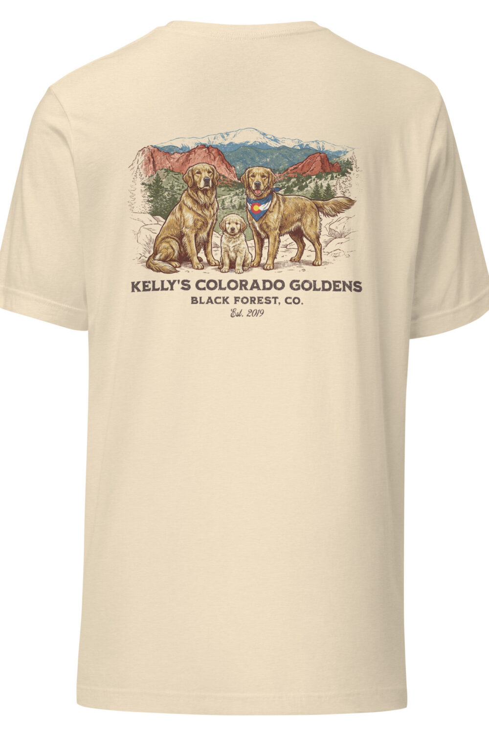 Kelly's CO Goldens Unisex Tee