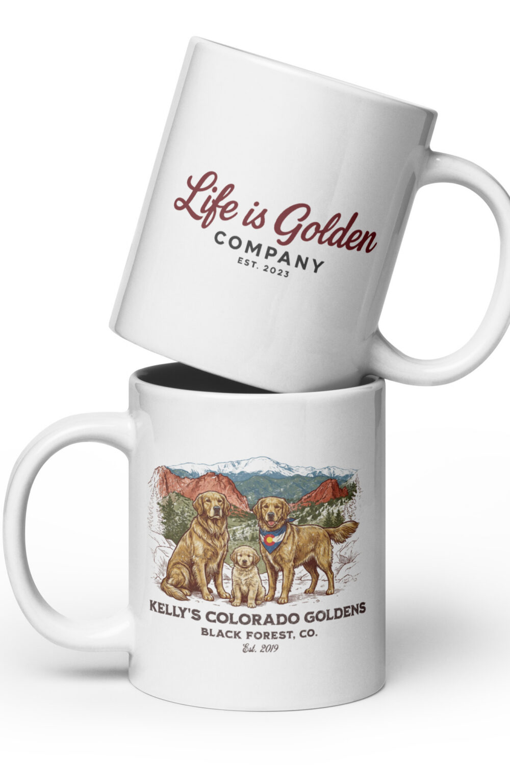 Kelly's CO Goldens Ceramic Mug