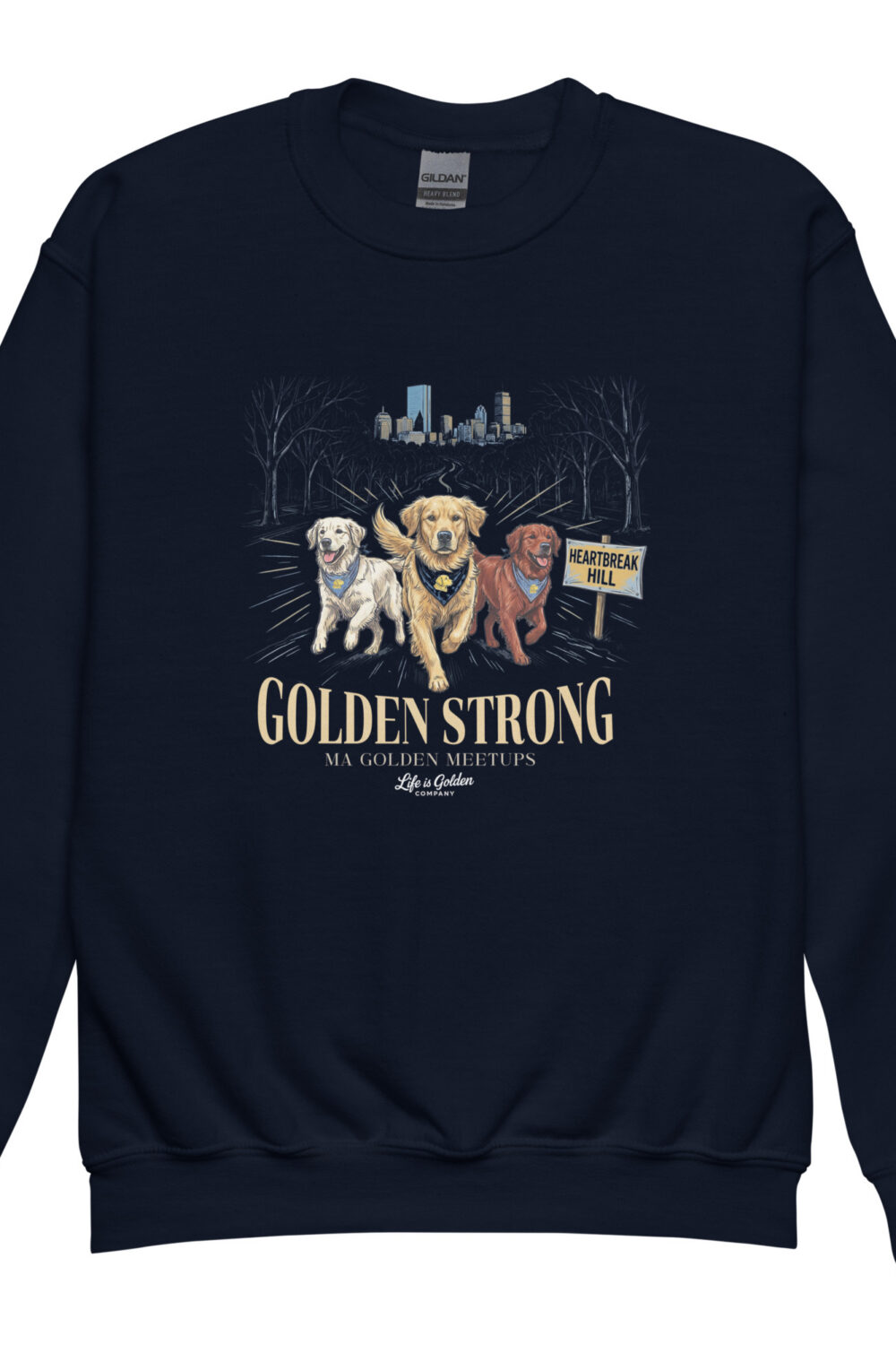 Heartbreak Hill Unisex Youth Crew Neck