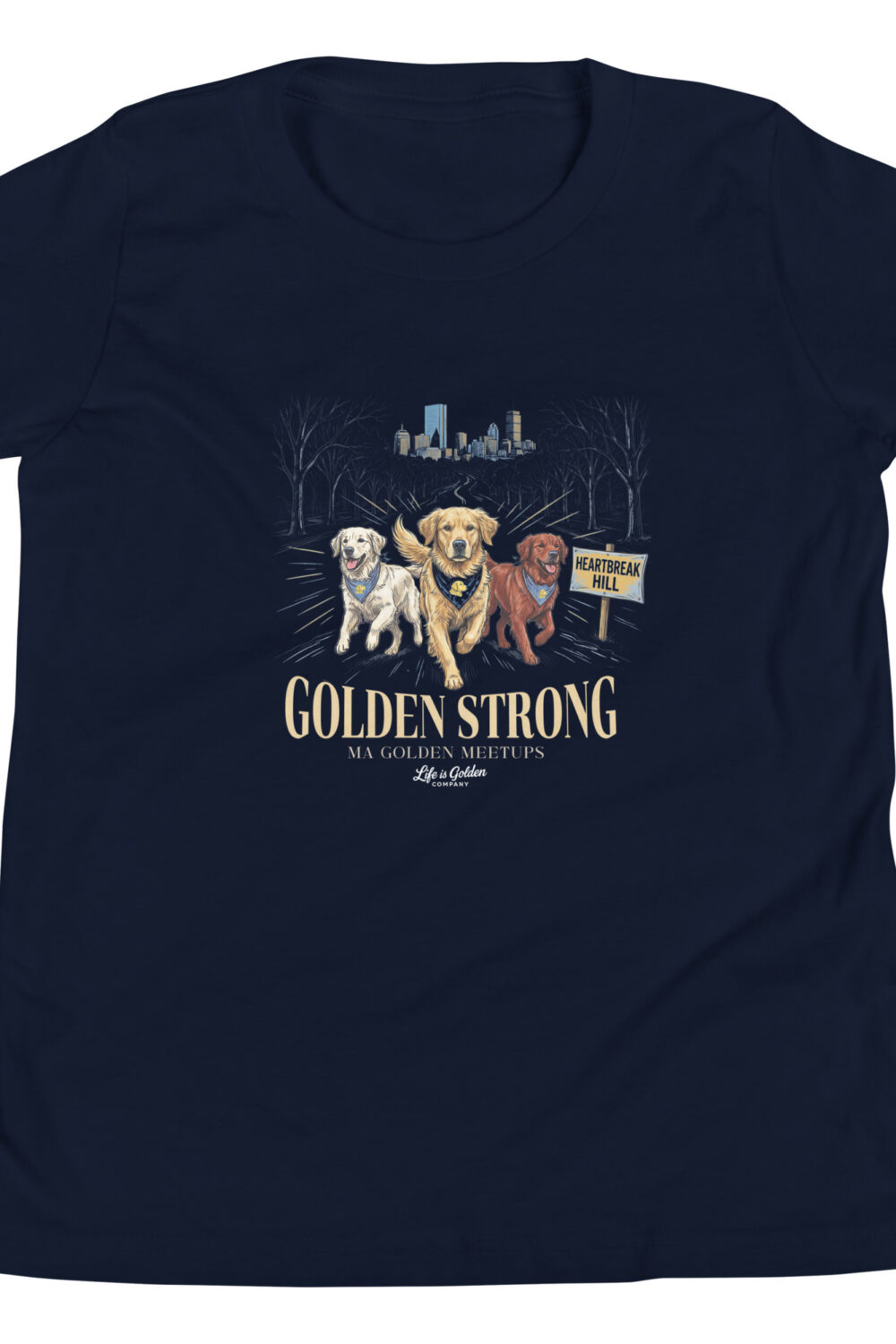 Heartbreak Hill Unisex Youth Short Sleeve Tee