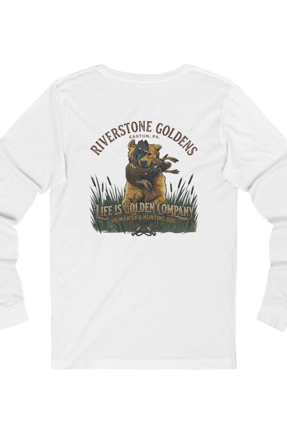 Riverstone Goldens Hunting Unisex Long Sleeve Tee