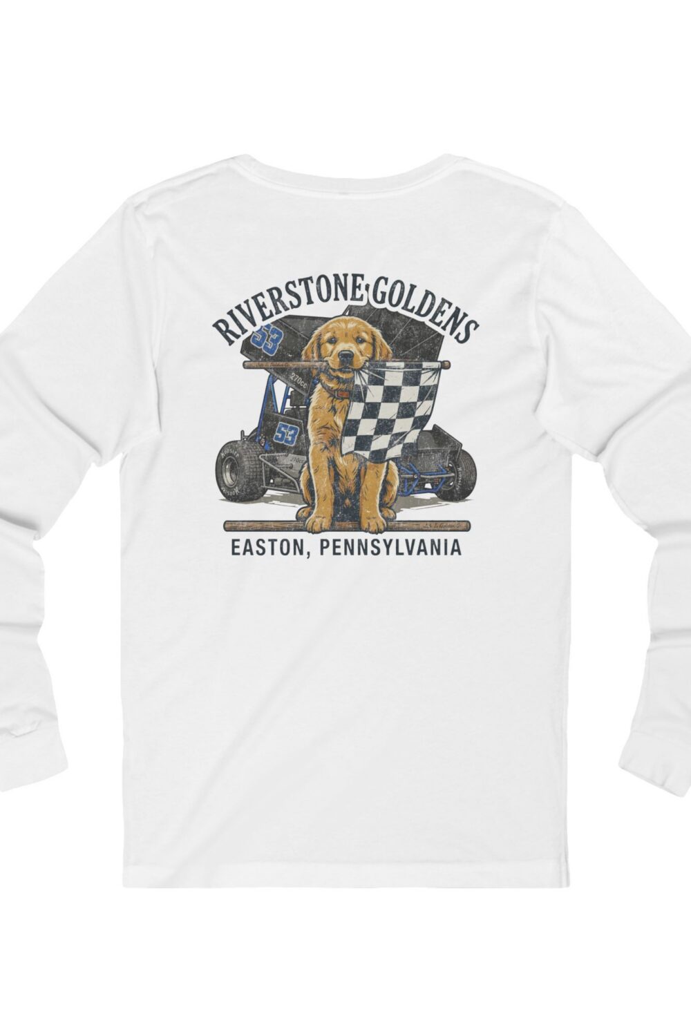 Riverstone Goldens Racing Unisex Long Sleeve Tee