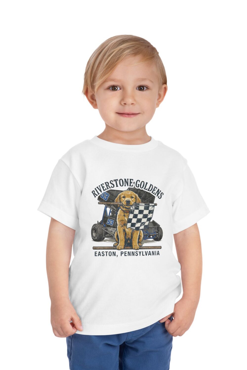 Riverstone Goldens Racing Toddler Tee