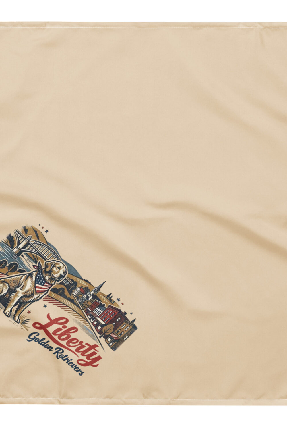 Liberty Golden Retrievers II bandana