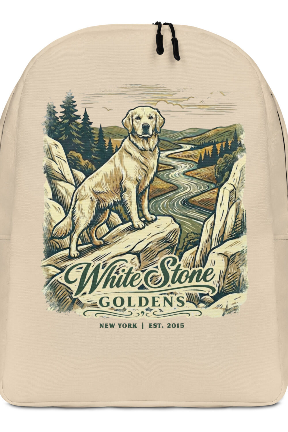 White Stone Goldens Backpack