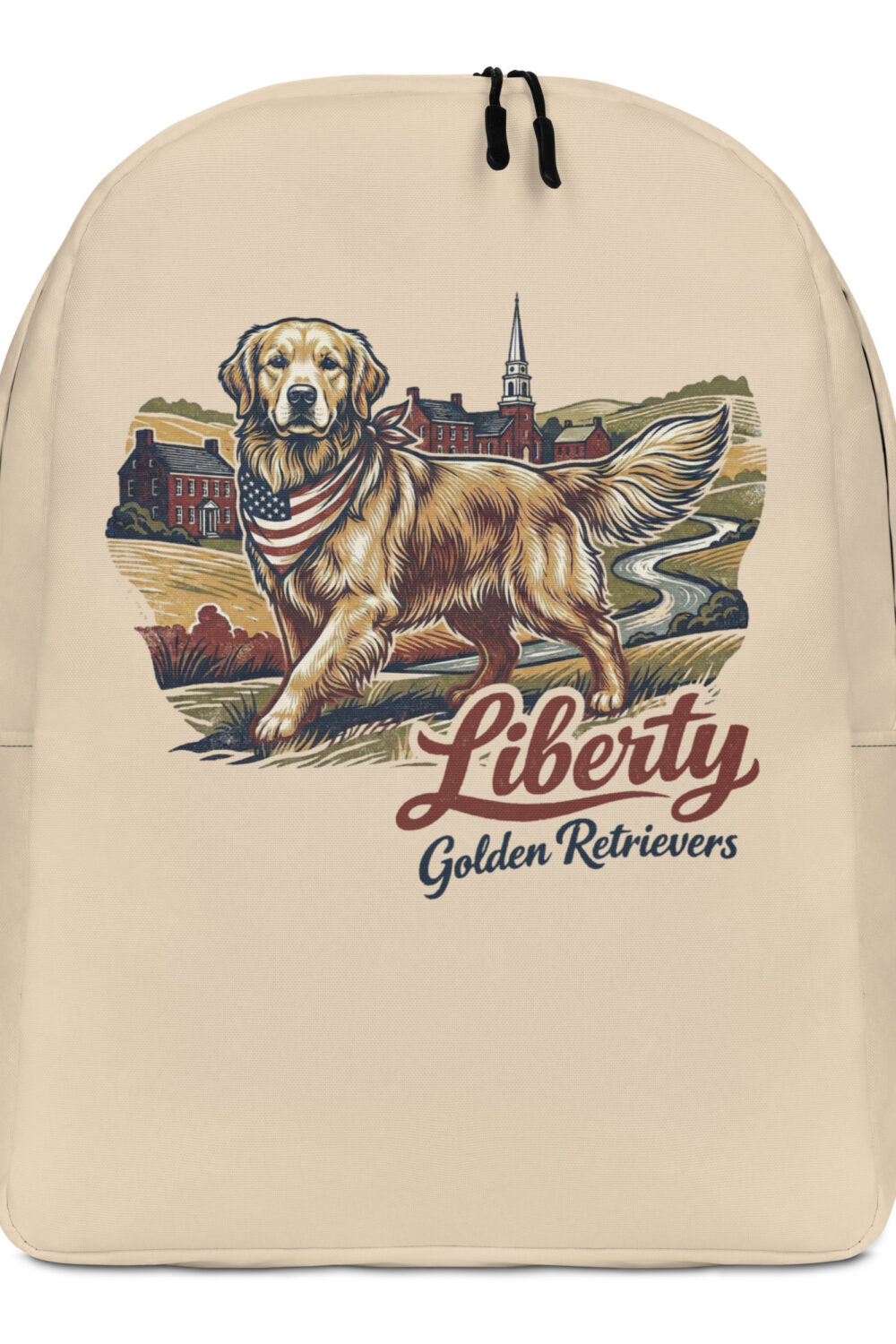Liberty Golden Retrievers Backpack