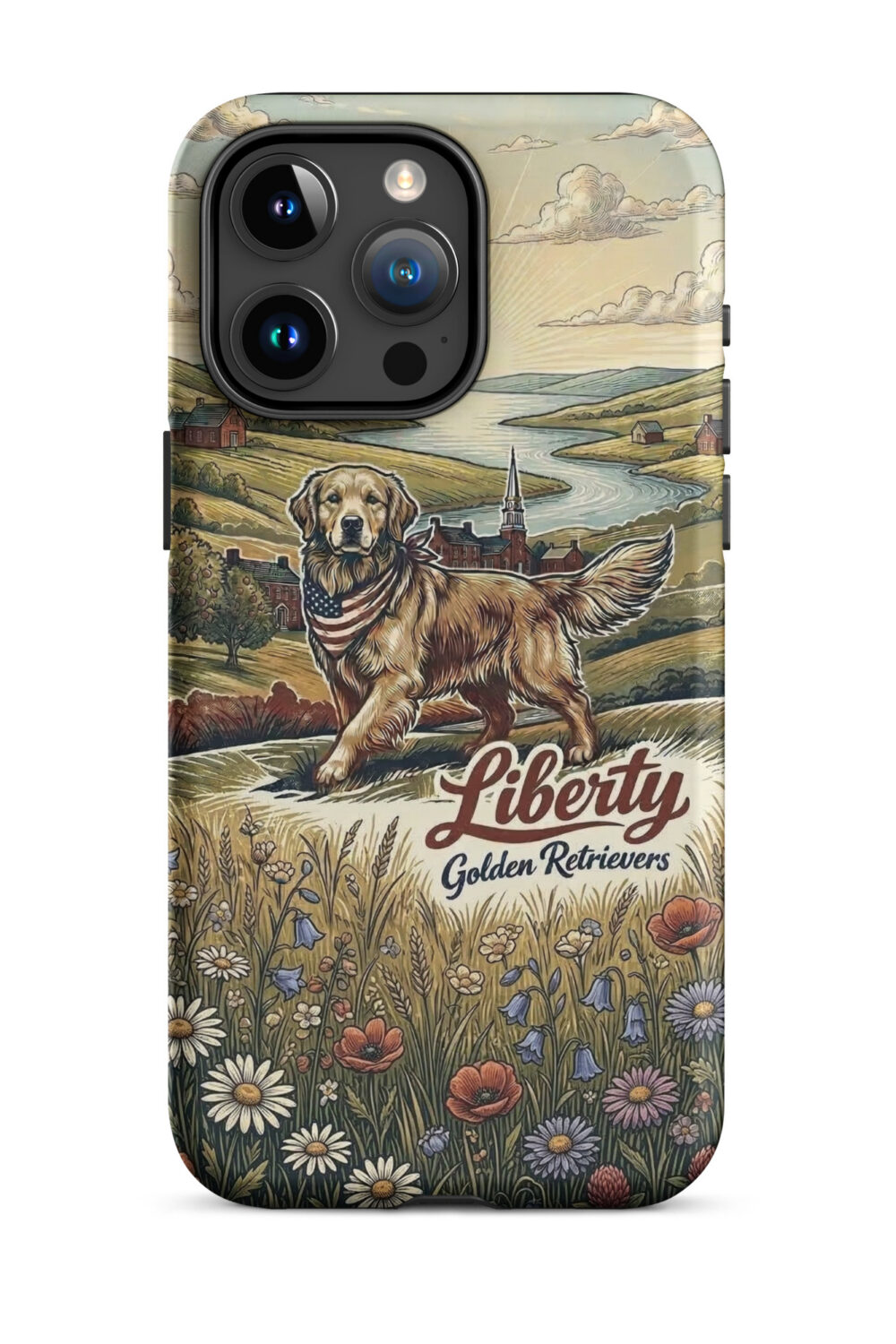 Liberty Golden Retrievers Tough Case for iPhone®